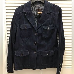 Dana Buchman denim jacket *price reduced